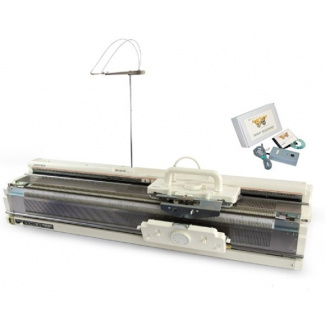 Двухфонтурная вязальная машина Silver Reed SK 840/SRP 60N + ПО купить по низкой цене
