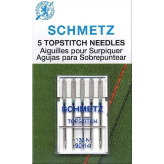 Иглы Schmetz 130N topstitch № 90, 5 шт. купить по низкой цене