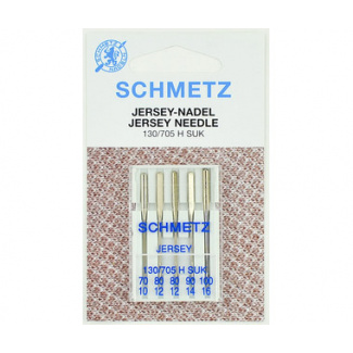 Иглы Schmetz 130/705H SUK джерси № 70(1),80(2),90(1),100(1) 5 шт. купить по низкой цене