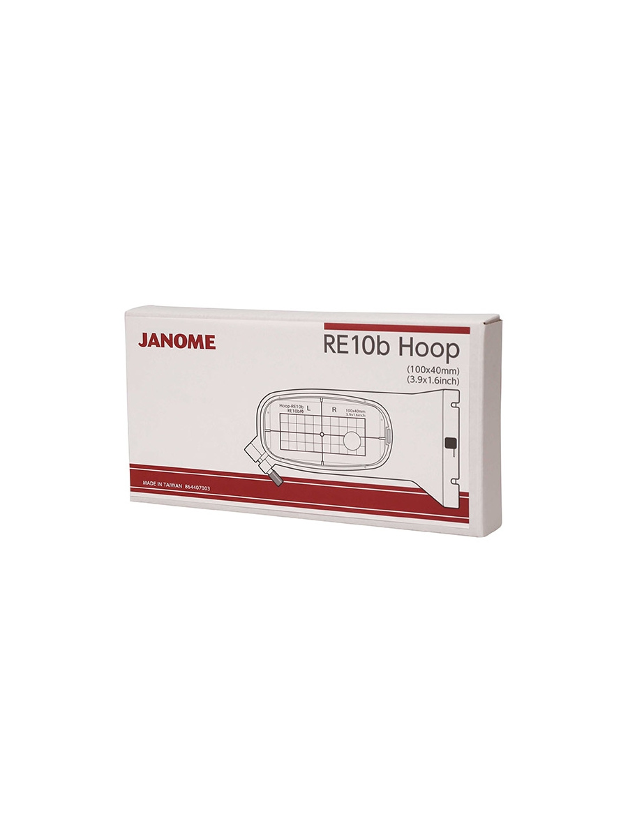 Пяльцы RE10b, Janome,  размер 100 x 40 мм, 864-407-003