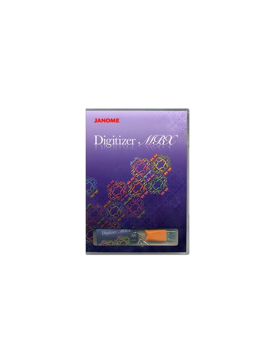 Программное обеспечение Janome Digitizer MBX version 4.0 для вышивальных машин JANOME, ELNA