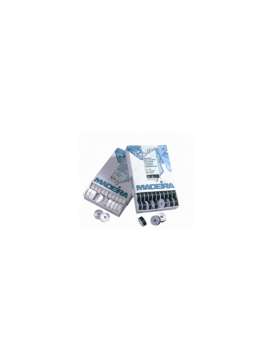 Нить в шпулях Bobbins №150, 50*120м (белая)