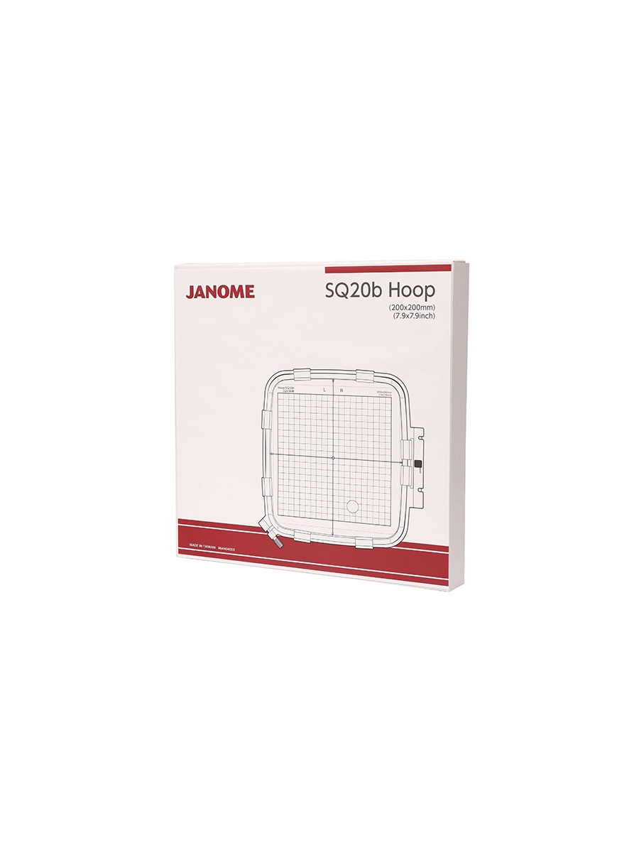 Пяльцы SQ20b, Janome, размер 200 x 200 мм, 864-404-000