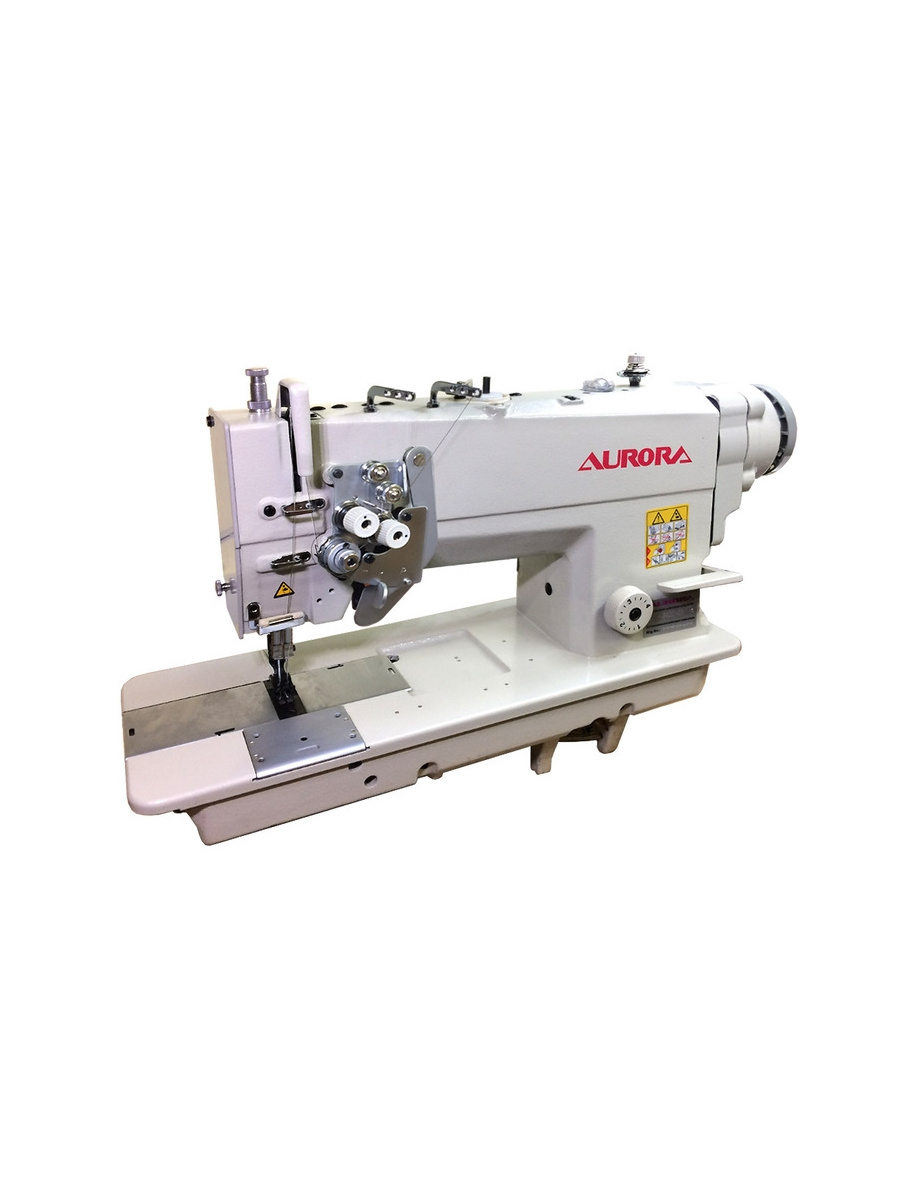 Двухигольная промышленная швейная машина AURORA A-845D-05 с прямым приводом