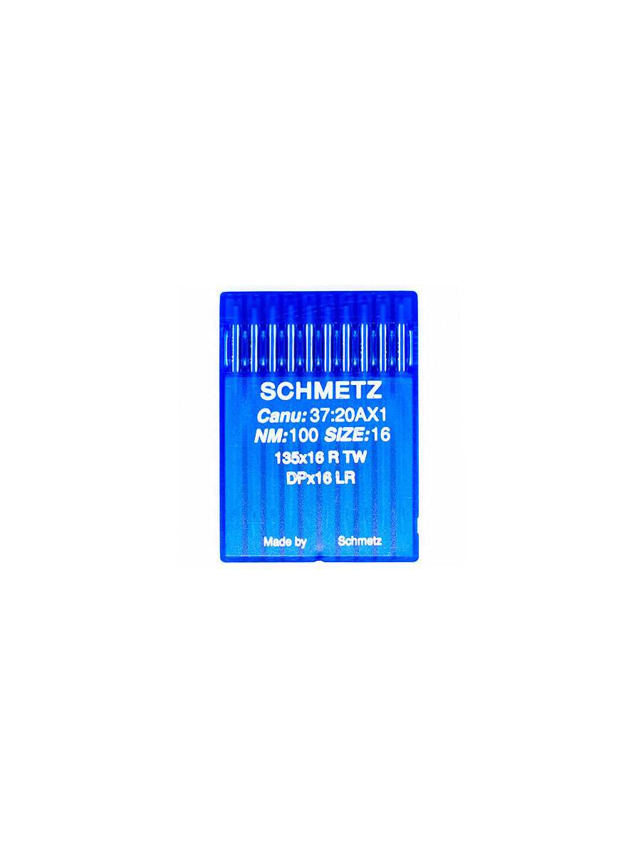 Швейные иглы Schmetz DPx16 (135х16), для некоторых типов скорняжных машин, заточка TW (для кожи)