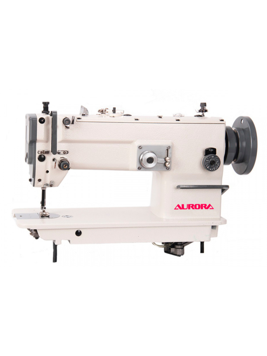 Промышленная одноигольная машина Aurora A-1530 со строчкой зиг-заг с нижним продвижением и увеличенным челноком
