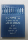 Швейные иглы Schmetz B-27 №80 (DCx27) для оверлока универсальные