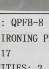 Панель для гладильного пресса QPFB-10