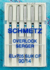 Иглы Schmetz ELx705 SUK CF № 90, хромированные джерси для плоскошовных машин , 5 шт. Иглы Schmetz ELx705 SUK CF № 90, хромированные джерси для плоскошовных машин , 5 шт.