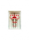 Иглы Organ двойные стандартные № 100/6.0, 1 шт.